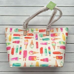 NWT Kate Spade Shore Street Tote Ice Pop Print